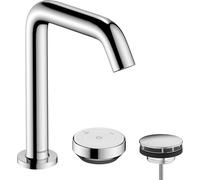 Robinetterie de lavabo hansgrohe Tecturis S à 2 trous, 150 CoolStart, EcoSmart+, portée 139 mm, 73353000