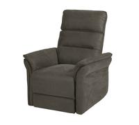ROBINSON - Fauteuil Relax Electrique Releveur Tissu Gris Foncé