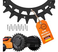 ROBO CLAWS Pointes en acier inoxydable Worx Landroid Plus, 2 mm, 213 mm, accessoires de robot tondeuse 12 vis acier inoxydable, pointes ébavurées