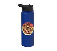 Robo Scorpion Steampunk Scorpions Animaux du Monde Stainless Steel Insulated Water Bottle
