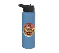 Robo Scorpion Steampunk Scorpions Animaux du Monde Stainless Steel Insulated Water Bottle