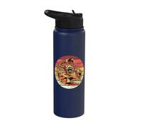 Robo Scorpion Steampunk Scorpions Animaux du Monde Stainless Steel Insulated Water Bottle