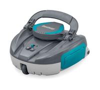 Robot piscine Bestway Agathe rechargeable Fond plat jusqu'à 15 m² 3400 mAh 22 W Gris foncé et accents turquoise