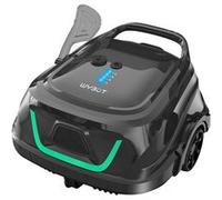 Robot aspirateur de piscine sans fil WYBOT A1, double filtration, autonomie de 120 min, charge rapide 2,5 h, pour piscines hors sol à fond platNoir