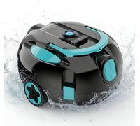 Robot aspirateur pour piscine - Nettoyeur de piscine automatique H1 - Sans fil - Autonomie de 120 minutes - Filtre de 180 μm - Étanchéité IPX8 - Noir