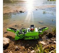 Robot de dessillement intelligent télécommandé pour applications de réservoir, canal et port avec capteurs intégrés, évitement d'obstacles et forte aspiration de sédiments