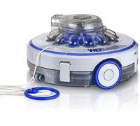 Robot de nettoyage à batterie pour piscines hors sol à fond plat, 26,6 watts, Wet Runner GRE RBR60