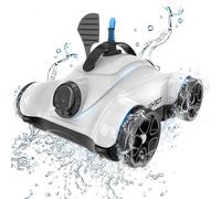 Robot de nettoyage de piscine automatique, dotée d'un moteur puissant de 150 W et de cycles de nettoyage réglables