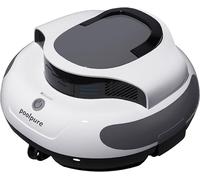 Robot de piscine 2026 : Aspirateur de piscine sans fil avec une autonomie de 100 minutes, nettoyeur de piscine automatique pour piscines hors-sol jusqu'à 90 m², IPX8, avec double moteur et roues direc