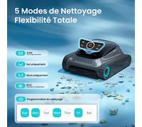 Robot de piscine Aiper Scuba S1 2026 - Nettoie le sol, les murs, la ligne d'eau et les zones peu profondes ; doté d'une double filtration, d'une navigation adaptative, de capteurs de haute précision G