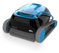 Robot de piscine automatique - Pour piscines jusqu'à 10 mètres - Poids : 6,7 kg - Boîtier en plastique - Noir
