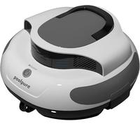 Robot de piscine, batterie 5000 mAh, système de nettoyage à double moteur, double capteur de détection, écran LED, stationnement automatique, étanche IPX8, aspirateur de piscine sans fil