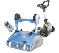 Robot de piscine électrique - DOLPHIN - NAUTY TC - Télécommande - Chariot - Double motorisation