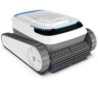 Robot de piscine - PC10 - Aspirateur de piscine sans fil - Étanche IPX8 - Nettoyage automatique - Blanc
