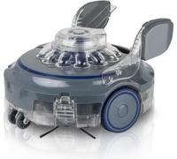 Robot de Piscine sans Fil GRE RBR120, Batterie Rechargeable, Pour Piscines Jusqu'à 12 x 5 m, Débit 100L/min, Brosse Rotative