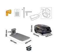 Robot de tonte autonome A 100v - STIGA - Avec batterie - 2R9117028/ST1