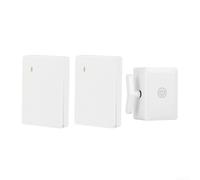 Robot interrupteur pour bouton intelligent, télécommande RF avec 2 télécommandes, contrôleur d'interrupteur sans fil, autonomie de 100 jours, marche/arrêt automatique pour la maison, la chambre à