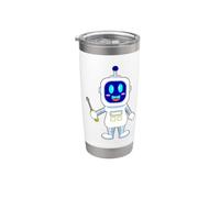 Robot Mecanicien Tournevis Atelier Gobelet isotherme en acier inoxydable double paroi