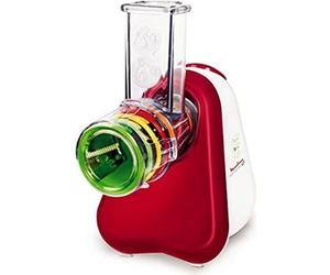 Robot ménager Moulinex DJ755G Fresh Express+ Tritatutto Multifunzione avec 5 Accessoires - Rouge