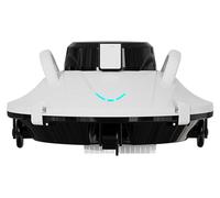 Robot nettoyeur de piscine, batterie 5000 mAh, plus de 90 minutes d'autonomie, BLANC