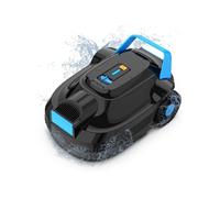 Robot nettoyeur de piscine CP02 Sans Fil - Nettoyage Fond - Autonomie 120 min - Filtre 250 microns - Pour piscines hors-sol - Noir