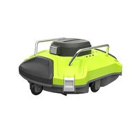Robot nettoyeur de piscine sans fil, aspiration automatique pour piscines plates hors sol/hors sol, filtre 200 μm, double ports d'entrée, performance puissante, idéal pour piscines jusqu'à 100 ㎡