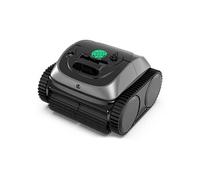 Robot nettoyeur de piscine sans fil C1 gris-vert avec aspirateur sans fil portatif SmartAI H5 offert