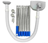 Robot Piscine Automatique Fil pour Hors pour sol Robot Piscine(Gray, 6 Sections)