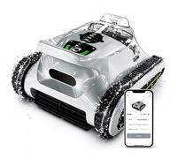 Robot Piscine Sans Fil - Modèle 180W/7800mAh - Aspiration 45000 Pa - Autonomie 180 min - Cartographie Automatique - Bac 3 L - Double filtration