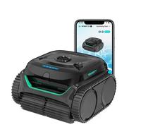 WYBOT C2 Robot de piscine sans fil avecvia application – Noir, Vert – Neuf