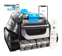 Zodiac Freedom+Control. Robot Nettoyeur de Fond sans Câble. Piscines jusqu'à72m