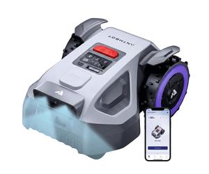 Robot tondeuse ANTHBOT M9 sans câble périphérique, navigation GPS RTK, détection d'obstacles par IA, pour les grands jardins jusqu'à 900 m², 3 mois de NRTK s