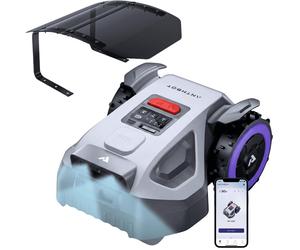 Robot tondeuse ANTHBOT M9 sans fil, avec garage premium, navigation RTK, caméra IA, jusqu'à 900 m², pente de 45 %, 3 mois de service NRTK s