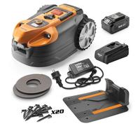 Robot tondeuse autonome 24V sans fil périmétrique avec station de charge - Max 500m²