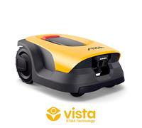 Stiga Robot tondeuse A 15v – Quad‑RTK, Caméra HDR, motifs & bandes – Pour 1500 m²