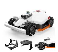 Robot tondeuse Mammotion LUBA 3 AWD 3000 avec garage et station de lavage, jusqu’à 3000 m², transmission intégrale, pente 80 %, cartographie-auto, app