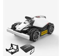 Robot Tondeuse Mammotion LUBA Mini 2 AWD 1000 avec garage, support lavage tondeuse, 1000 m², sans câble, tonte bordure, cartographie auto, 4G, APP