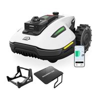 Robot tondeuse Mammotion YUKA Mini 2 1000 avec garage et station de lavage, jusqu’à 1000 m², DropMow, cartographie auto, coupe des bordures, APP
