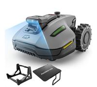 Robot tondeuse Mammotion YUKA Mini 2 800 avec garage et station de lavage, jusqu’à 800 m², DropMow, cartographie auto, coupe des bordures, 4G-Modul