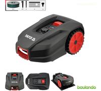 Robot tondeuse pour pelouses jusqu'à 1000 m², capteur de pluie, application (Wi-Fi/Bluetooth)