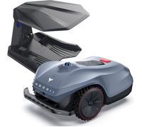 Robot Tondeuse Sans Fil HOOKII, Technologie SLAM 3D LiDAR / Vision, Utilisation Facile,Hauteur de Coupe Réglable 30-85 mm