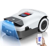 Robot Tondeuse sans Fil Périphérique - 3600㎡, RTK Pleine Bande+4 Yeux Vision d'IA Tondeuse Robot Gazon, Cartographie Automatique, 30 Multi-Zones, Évitement des Obstacles, Antivol, ANTHBOT Genie3000