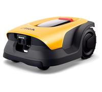 Robot tondeuse STIGA A 6v | Quad-RTK pour une tonte précise | Caméra HDR pour la détection des obstacles | Tonte ordonnée en motifs et bandes | Parfait pour 600 m²