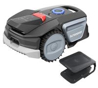 Robote tondeuse avec garage, surface de 300 m², technologie d'intelligence artificielle, sans fil