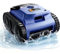 Robots de nettoyage de piscine sans fil - SAT20 Pro - Puissance d'aspiration de 18 000 Pa - Autonomie de 180 Min - Filtre de 3 l - Navigation intelligente - Prise EU 100–240 V, couleur bleue