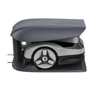 RoboUP Raccoon 2 SE Robot Tondeuse avec Garage - 600m², Robot Tondeuse Vision sans RTK, Prêt à l'emploi, Tonte en U Forme, 5Ah Recharge Rapide & 150mins Autonomie Longue