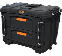 Roc Pro Gear Boite Outillage Noir - 2 Tiroirs - 56.6 X 27.5x H 41.3cm - Billiet Ld