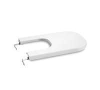 Roca A80647200B The GAP Square Couvercle de bidet avec goutte amortie, blanc