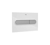 Roca A890195005 Plaque d'entraînement PL1 Single One avec décharge unique Blanc Mat