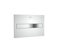 Pl2 one plaque de commande double chasse chromé - ROCA A890196001